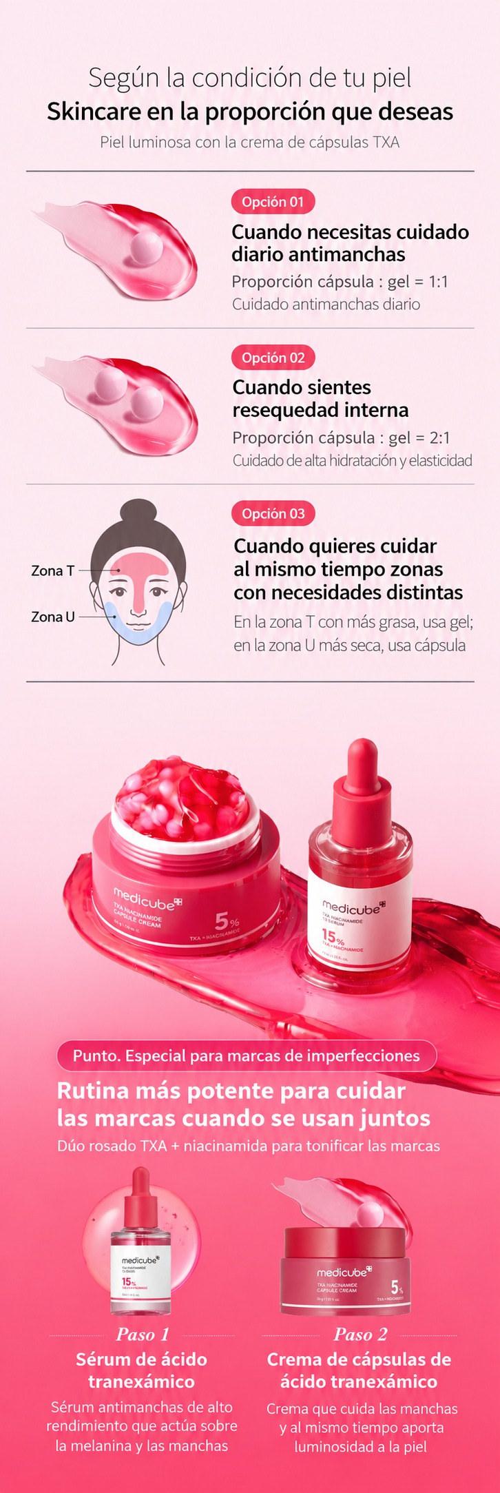 [ MEDICUBE ] TXA NIACINAMIDE CAPSULE CREAM 55G