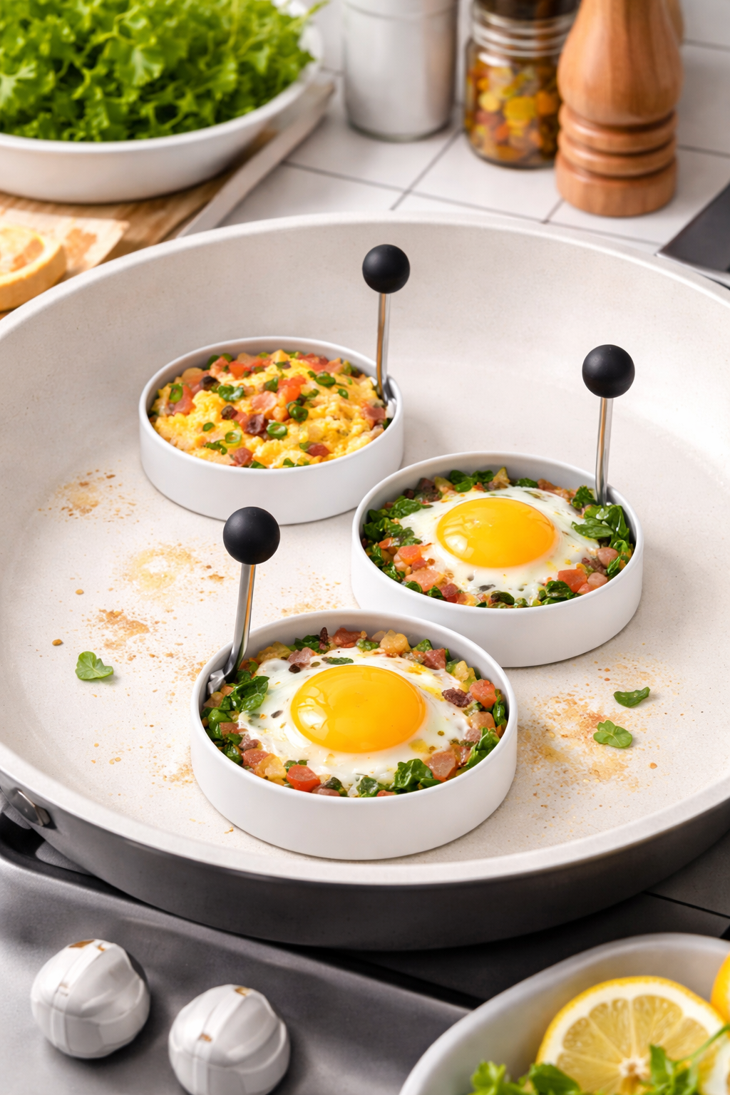 Molde para Freír Huevos y Panqueques – Presentaciones Perfectas