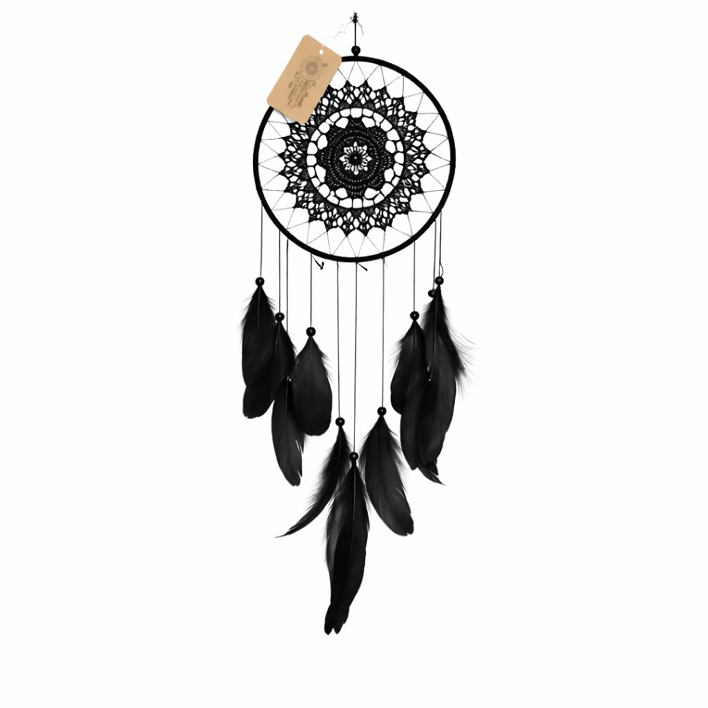 Atrapasueños Grandes Con Plumas
