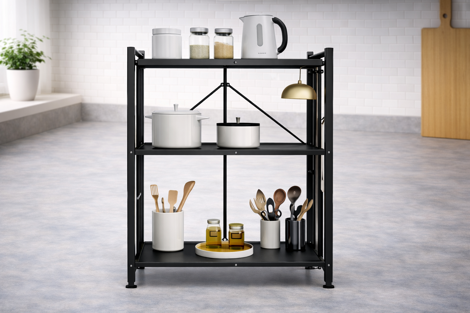 EstanterIa de almacenaje para cocina