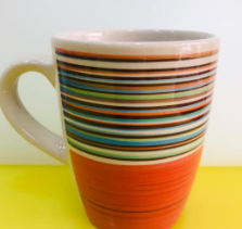Taza de ceramica