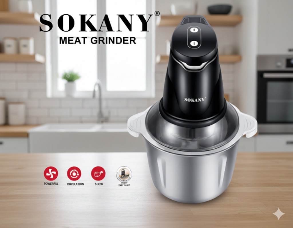 Moledor de Carne Eléctrico 110V – Potencia y Precisión en tu Cocina