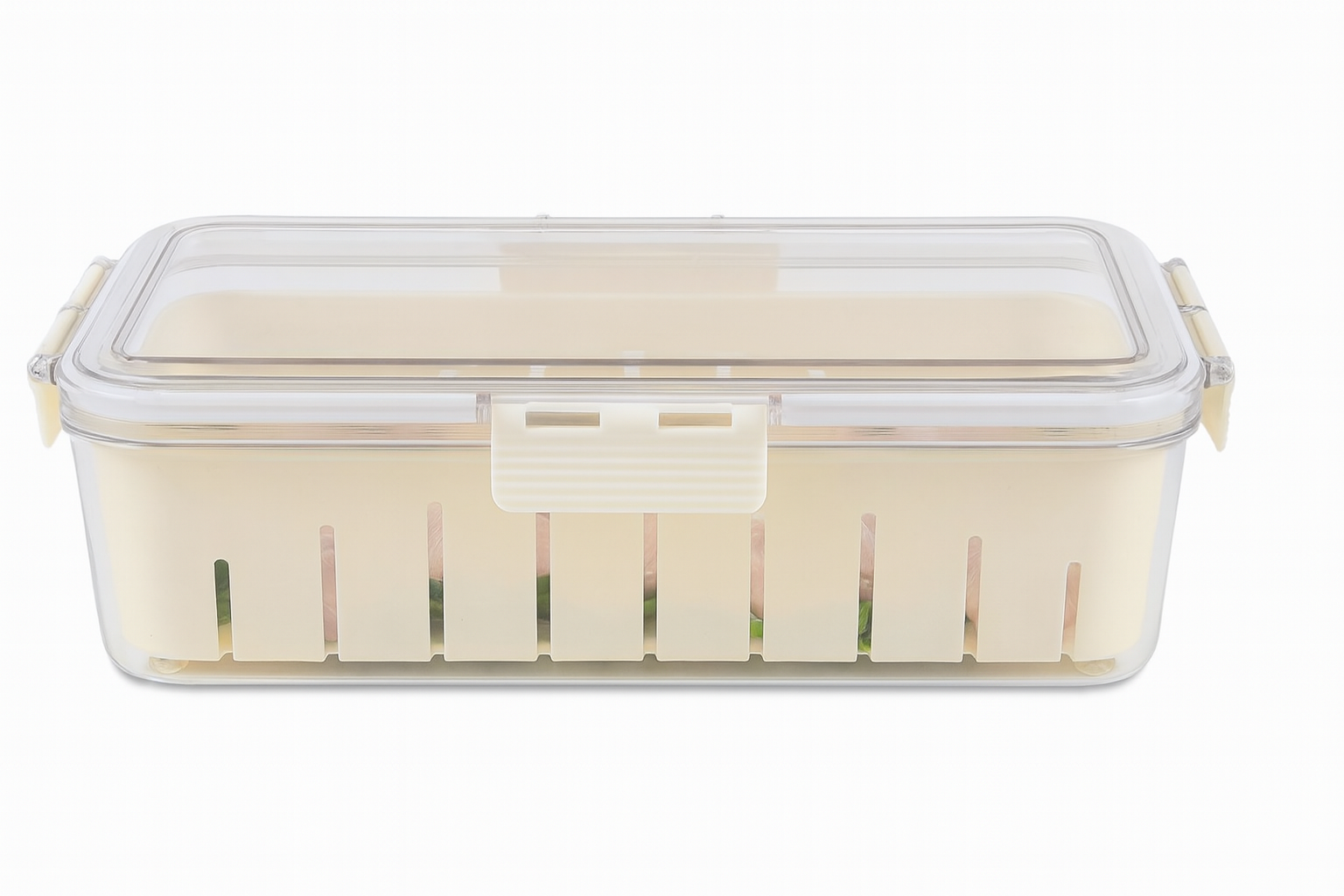 Caja para Conservar Alimentos – Plástico | 30.5 × 16 × 7.5 cm