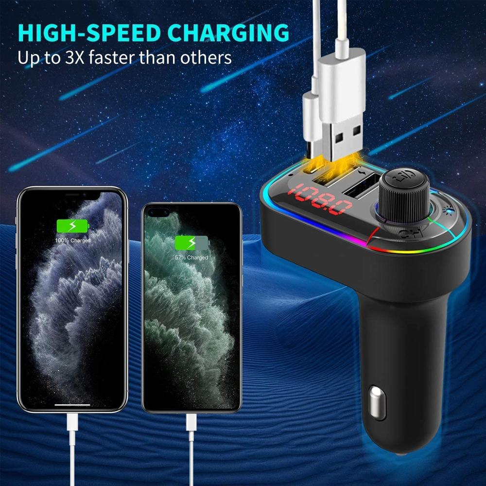 Cargador para Auto Negro con Doble Puerto USB – Carga Práctica en el Camino