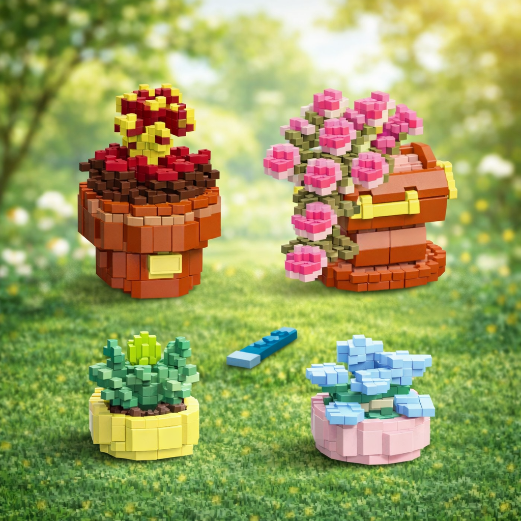 Bloques torre floral