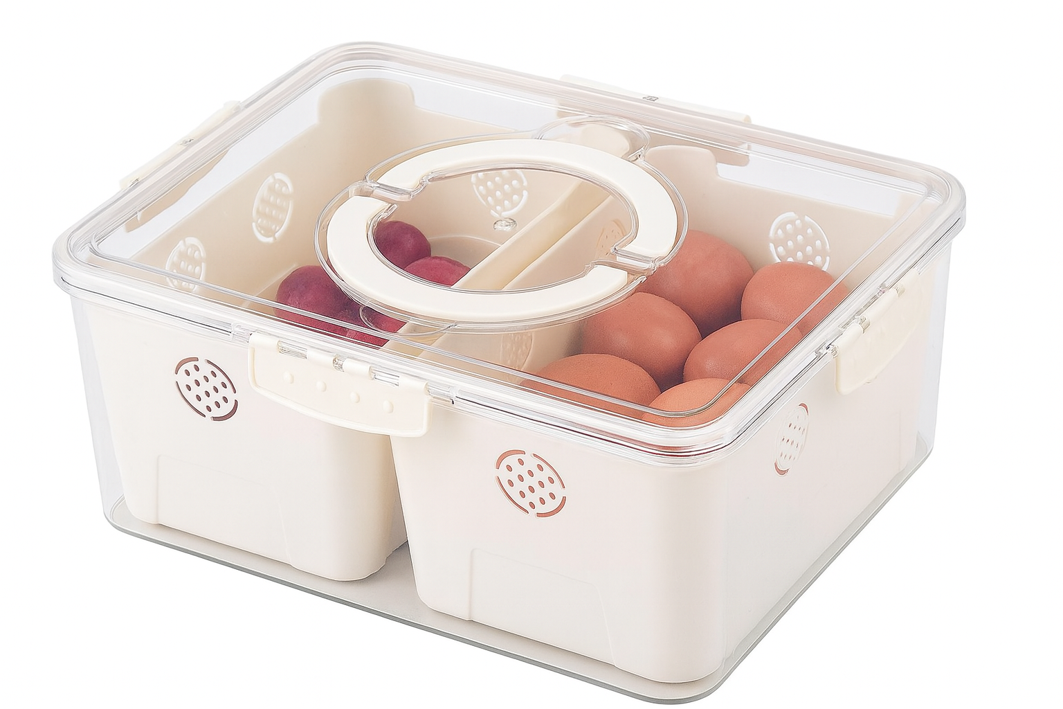 Recipiente Hermético– Plástico para Conservar Alimentos | 31 × 24 × 14.5 cm