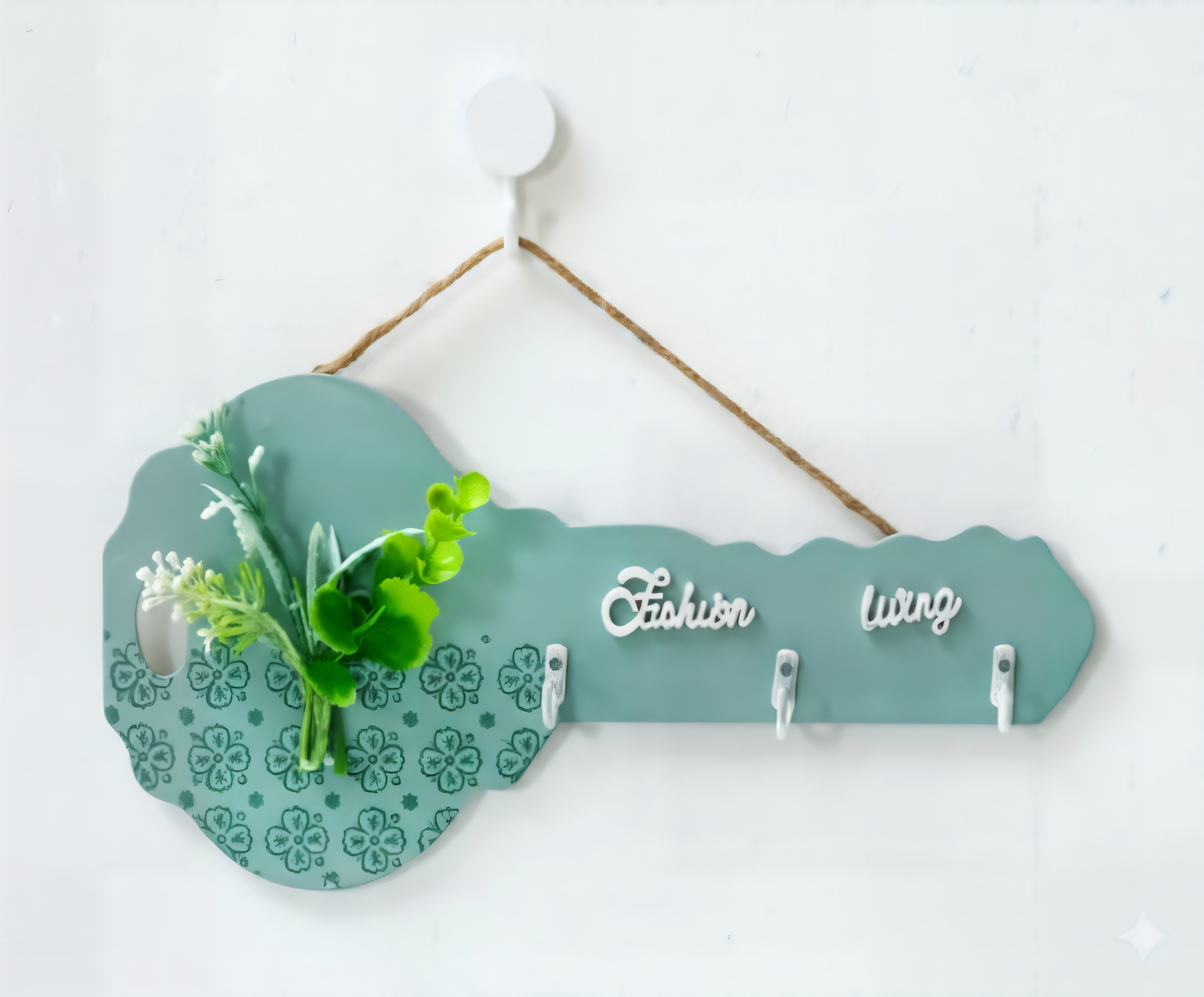 Gancho Decorativo de Madera