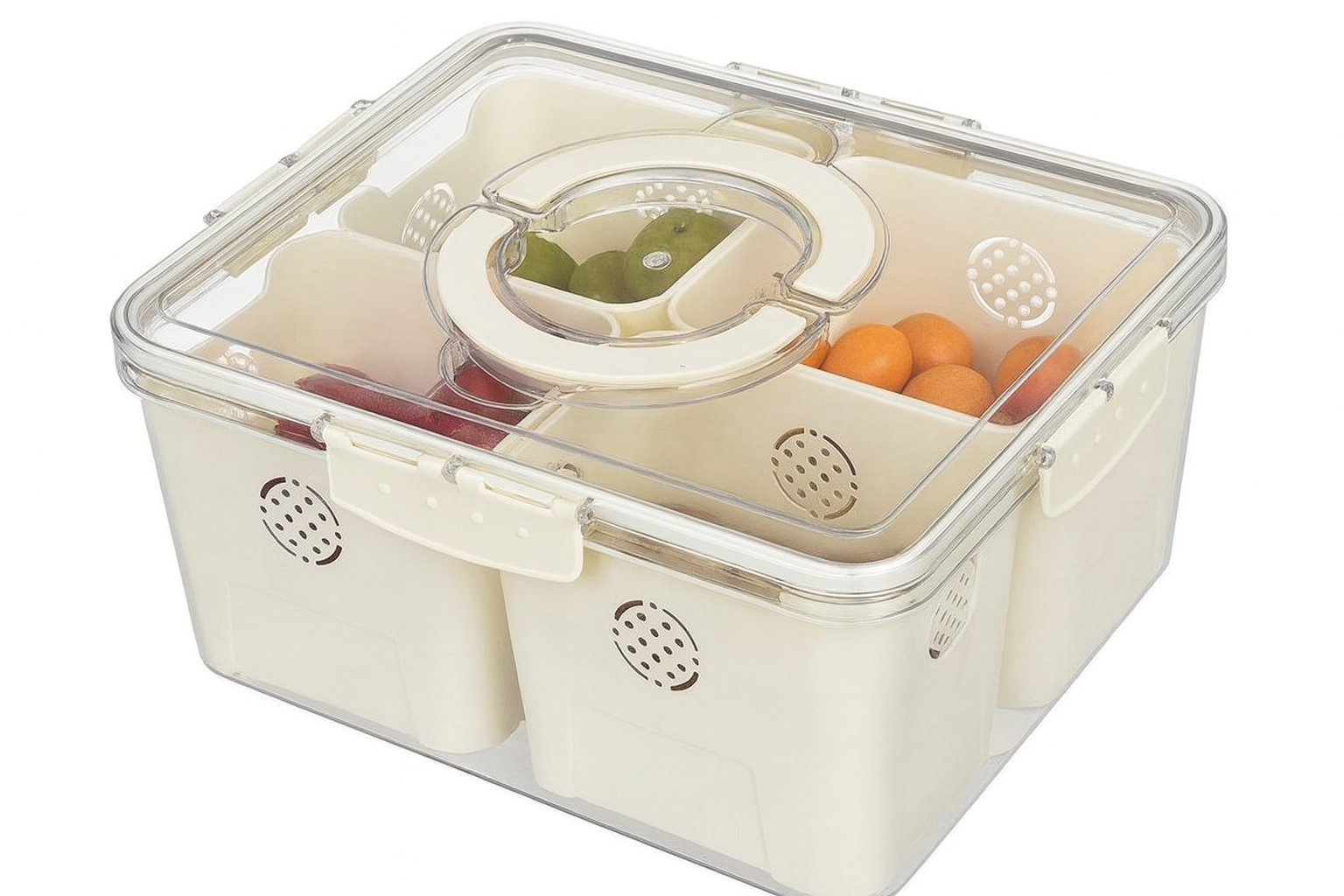 Caja para Conservar Alimentos – Plástico | 31 × 24 × 14.5 cm