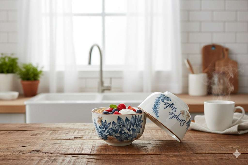 Tazon recto con estampado