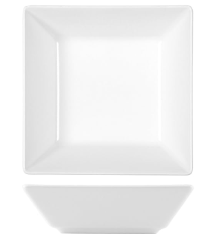 10.5" Plato cuadrado de ceramica