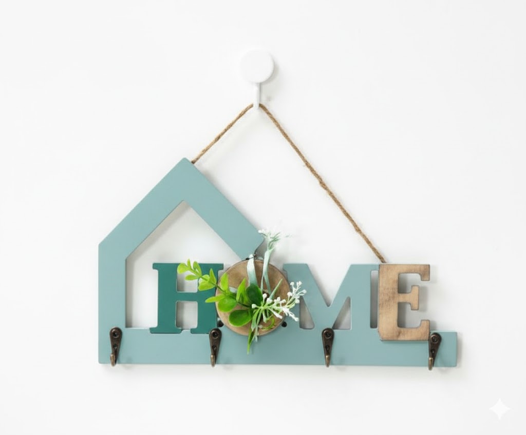 Gancho Decorativo de Madera
