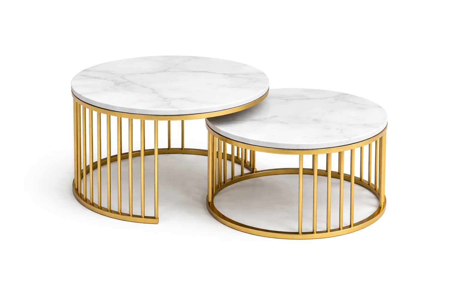 Set de Mesa de Centro Redonda para Sala
