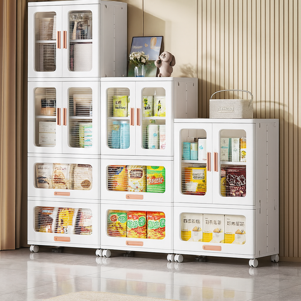 Gabinete plástico para almacenamiento