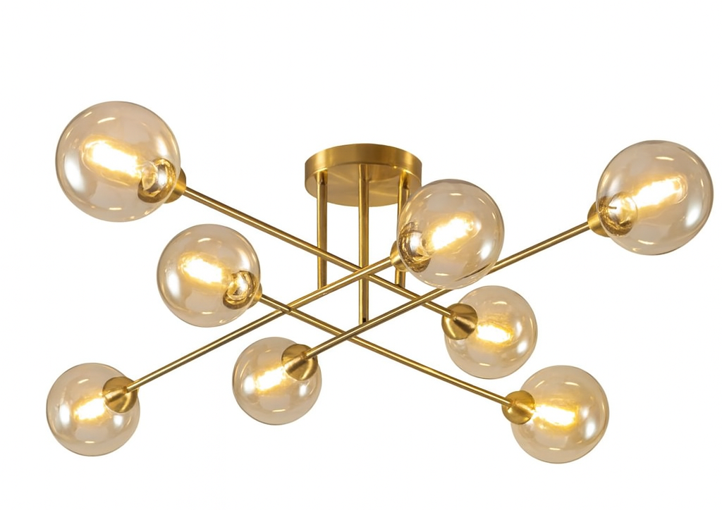Lámpara Moderna de 8 Luces