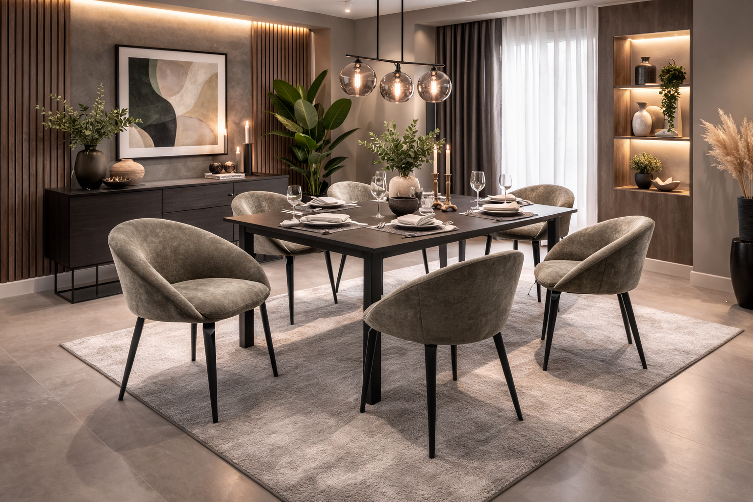 Silla de Lujo – Comodidad Premium y Diseño Exclusivo | Eleva tu Comedor u Oficina con Estilo Sofisticado 
