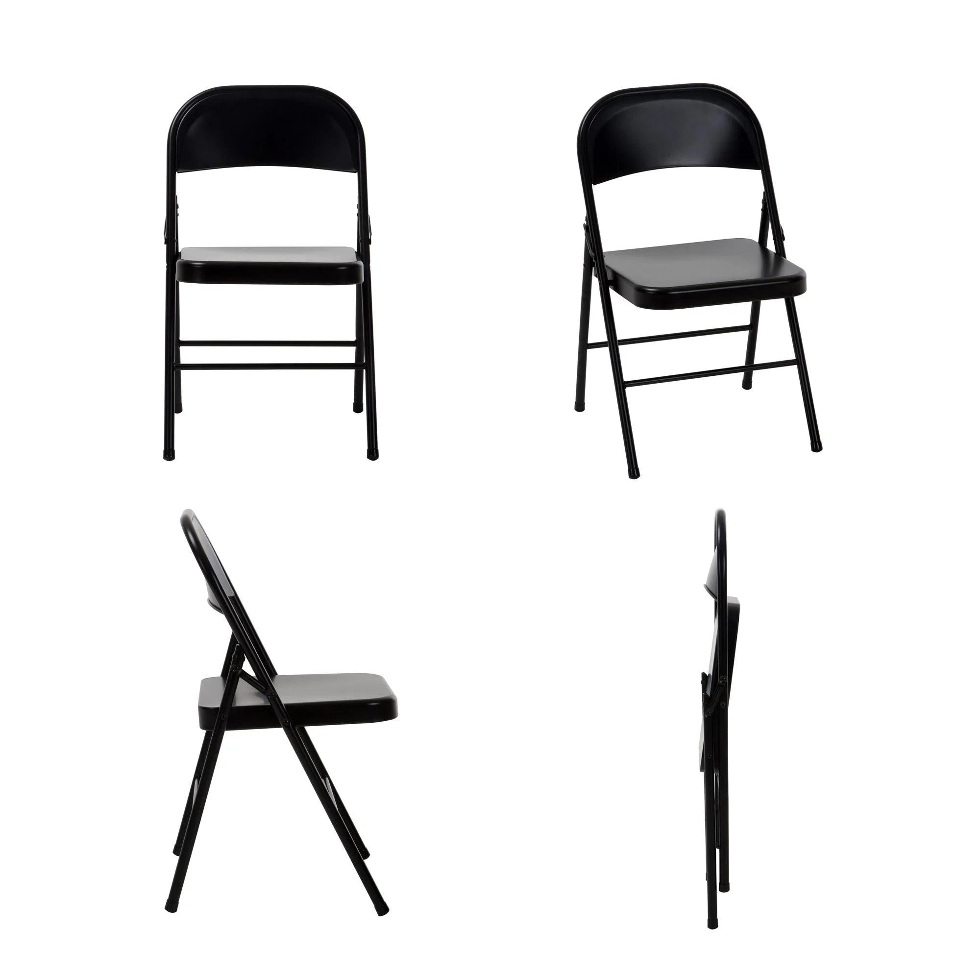 Silla Plegable – Práctica, Resistente y Elegante en Color Negro | Ideal para Hogar, Eventos, Oficina y Negocios.
