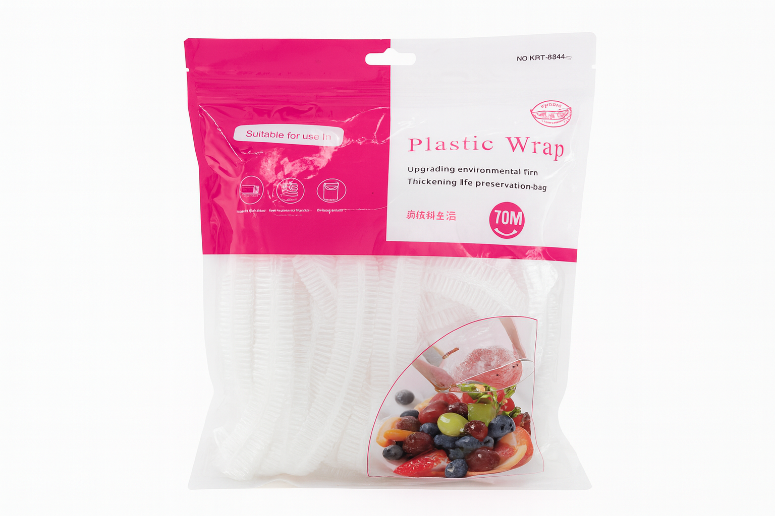 Bolsa para conservación de alimentos