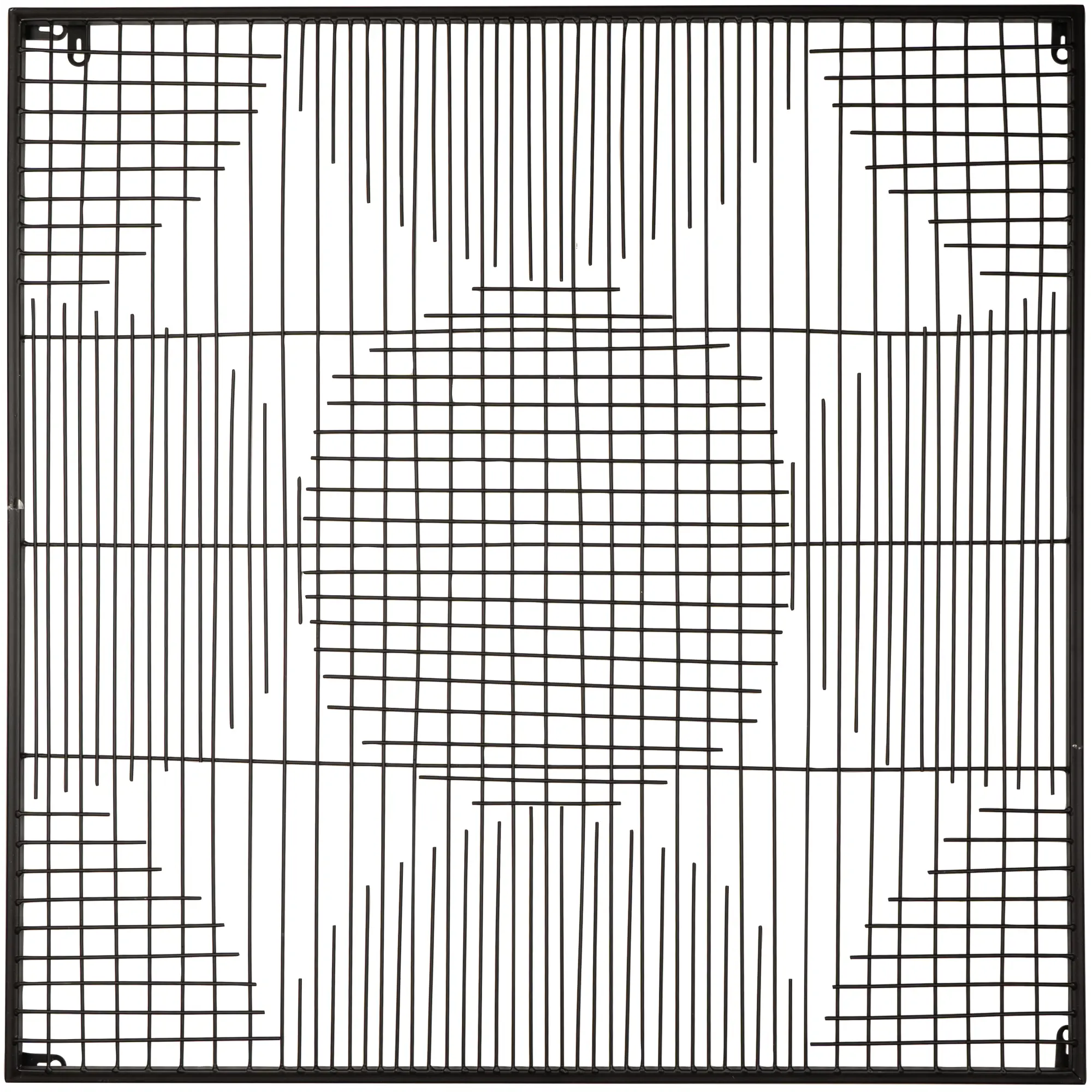 Adorno de Metal Decorativo para Pared – Diseño Geométrico Moderno ✨🏡 