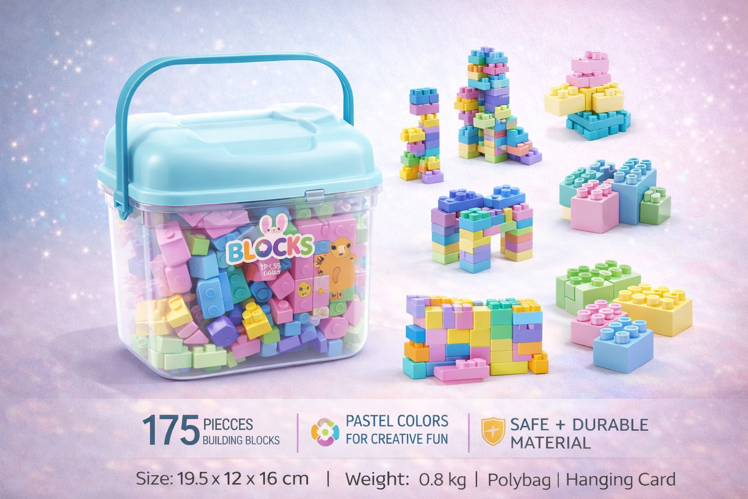 Juguete de rublos pequeños
