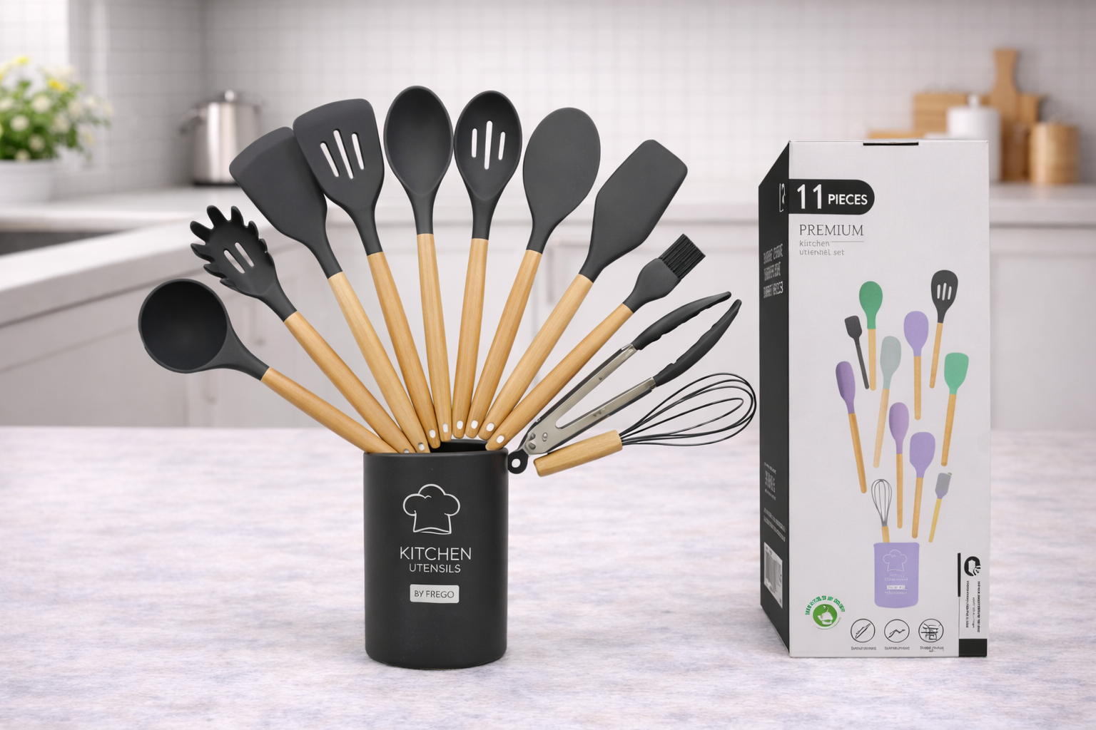 Set de utensilios de cocina