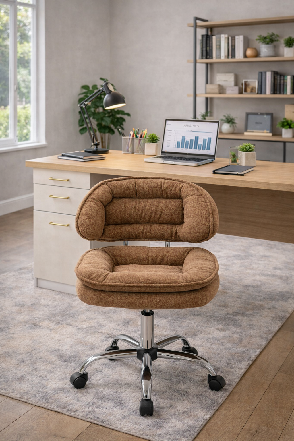 SILLA GIRATORIA  – Moderna, Funcional y Súper Resistente