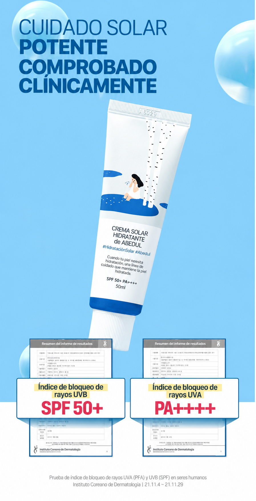 Birch Juice Moisturizing Sunscreen 50 ml