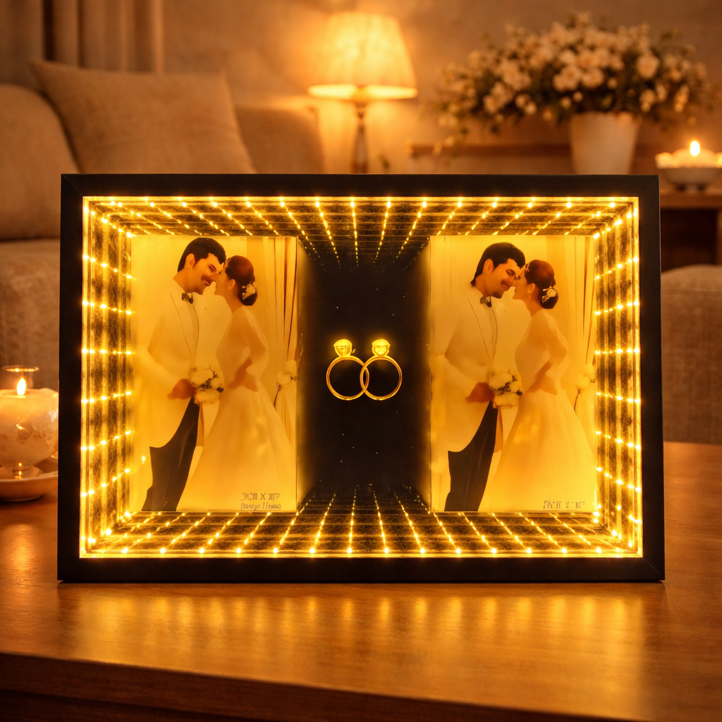 Portarretrato decorativo para matrimonio