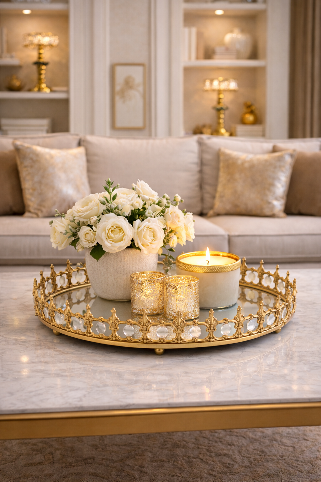 Bandeja de Cristal – Elegante y Decorativa