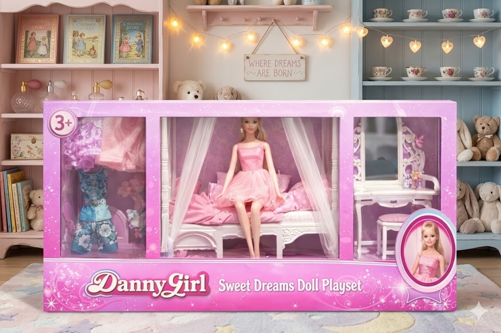 Set Dormitorio para Muñeca 11.5"