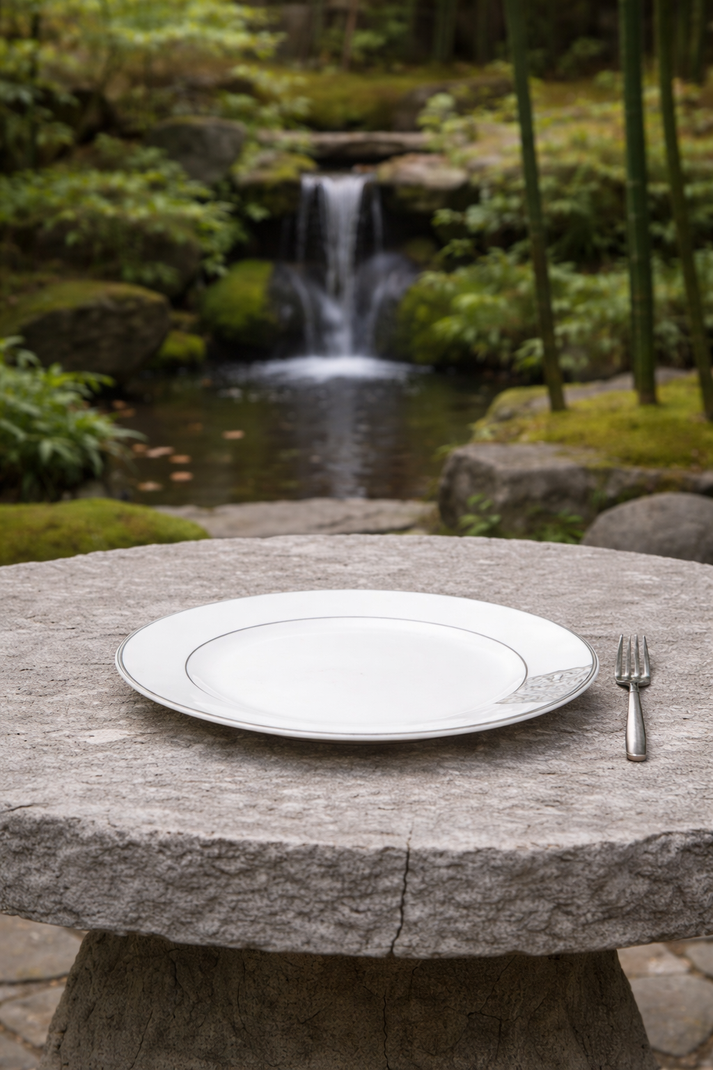 Plato con estampado de 8"
