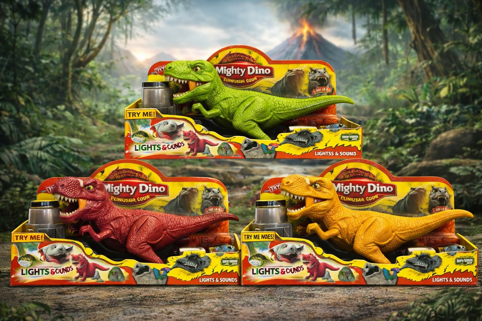 Dinosaurio con Huevos