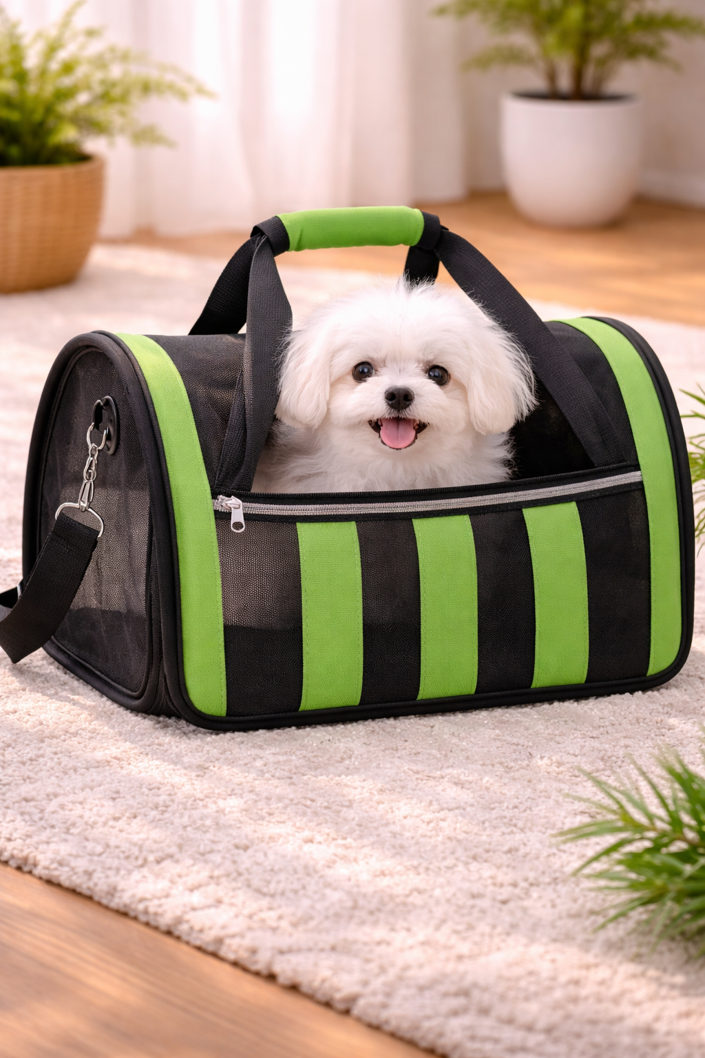 Bolso de Viaje para Mascotas – Comodidad y Seguridad Portátil