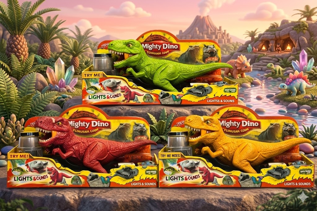 Dinosaurio con Huevos
