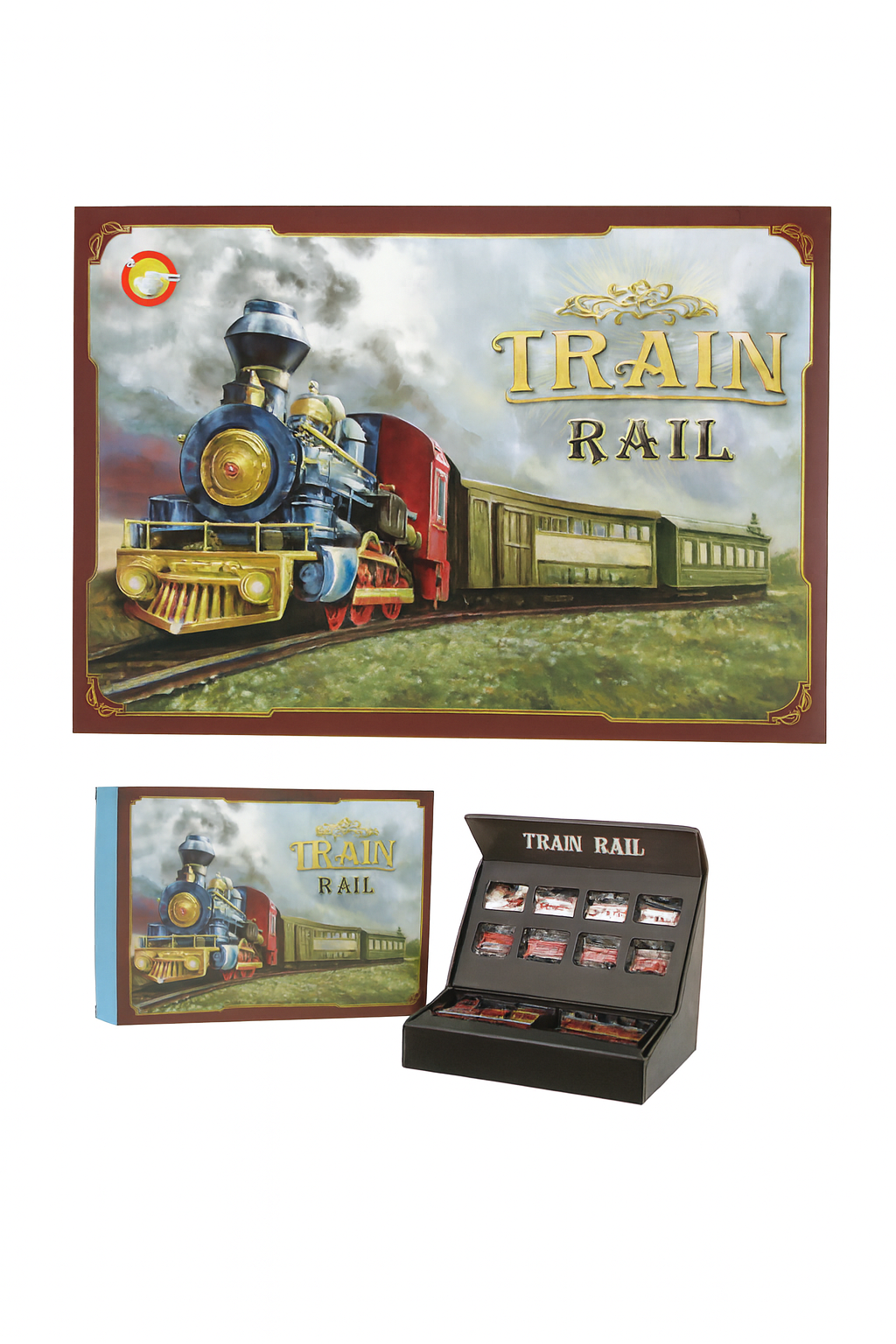 Tren clásico vapor recargable