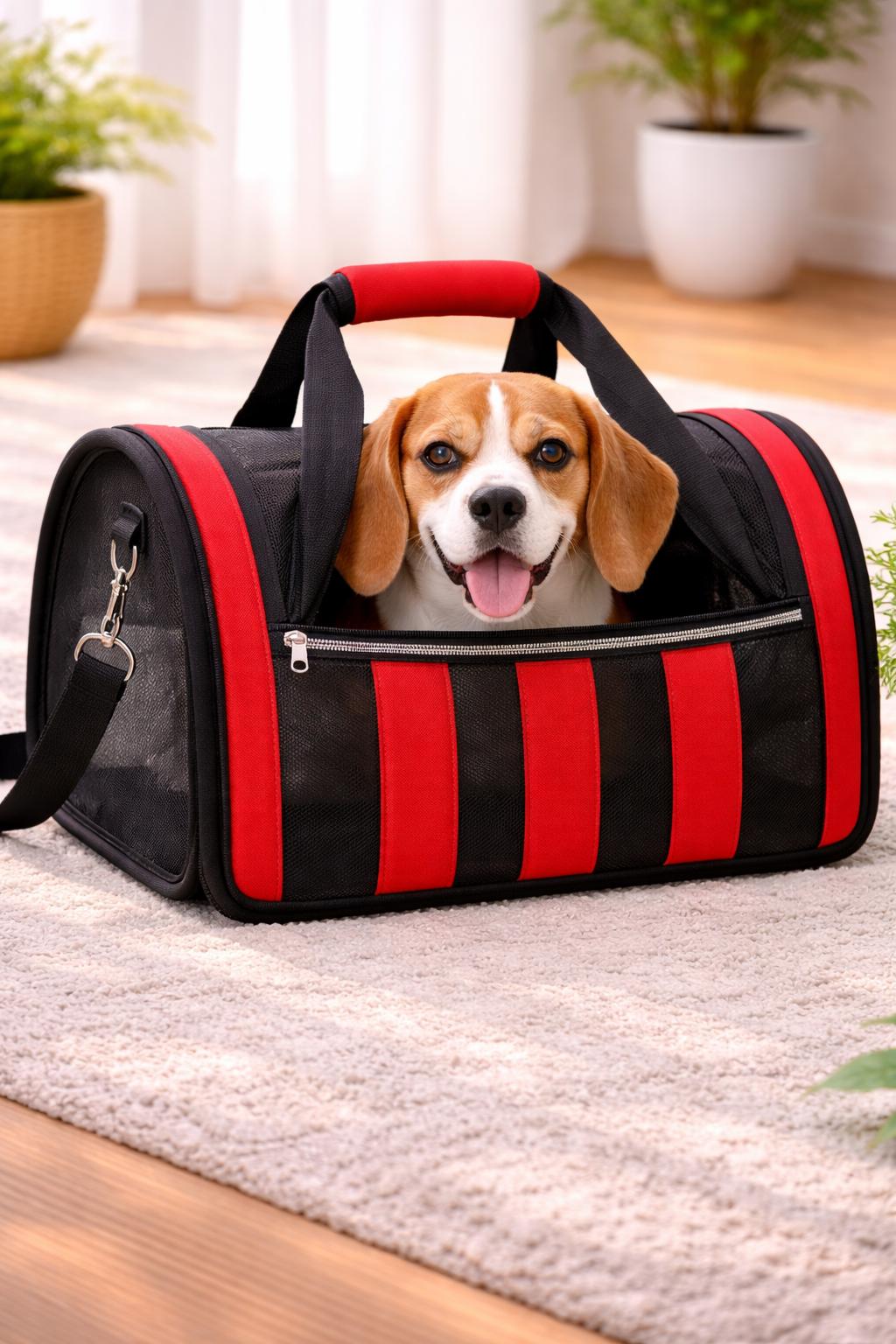 Bolso de Viaje para Mascotas – Comodidad y Seguridad Portátil