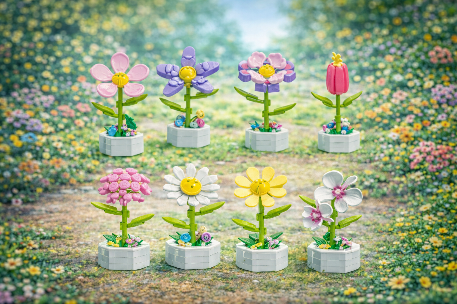 Bloques florales 103D
