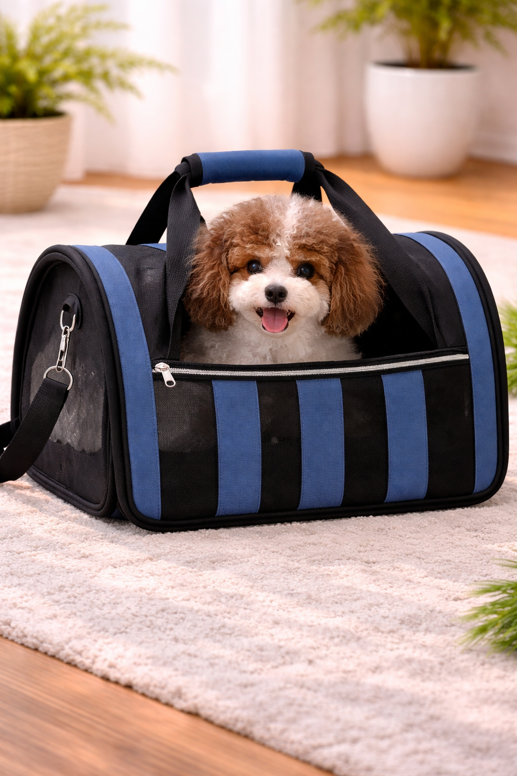 Bolso de Viaje para Mascotas – Comodidad y Seguridad Portátil