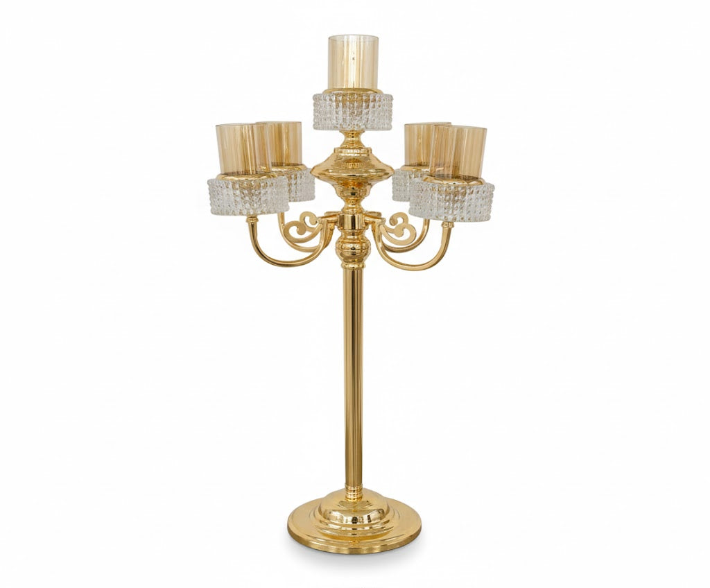 Candelabro Decorativo – Pieza Grande y Elegante