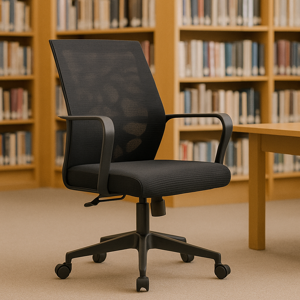 Silla con Ruedas para Oficina