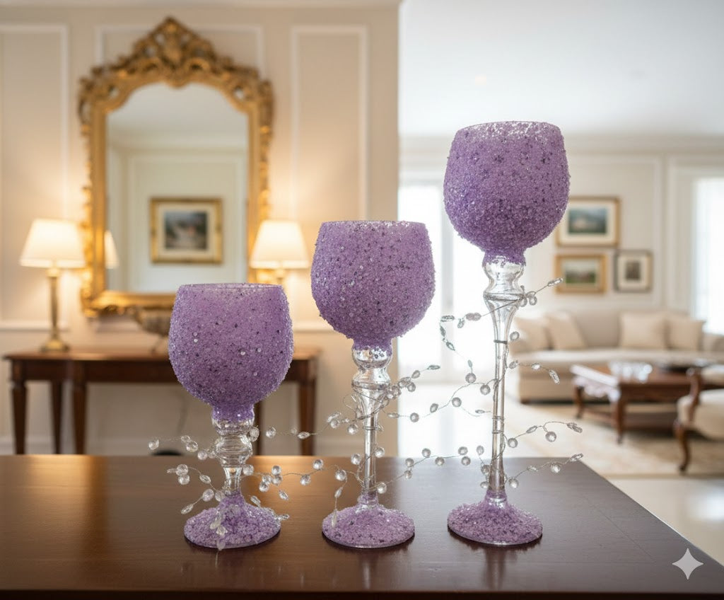 Set de Candelabros Modernos (3 piezas) - Decoratición con  Estilo