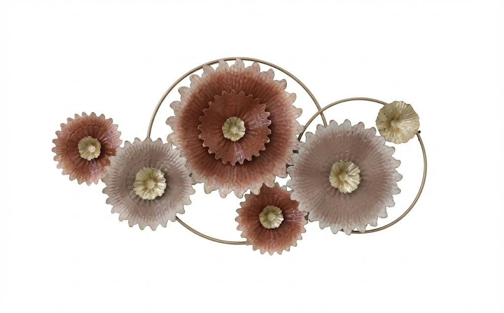 ADORNO METÁLICO PARA DECORACIÓN DE PARED - Crea Ambientes Soñados con Nuestros Colgantes Decorativos.