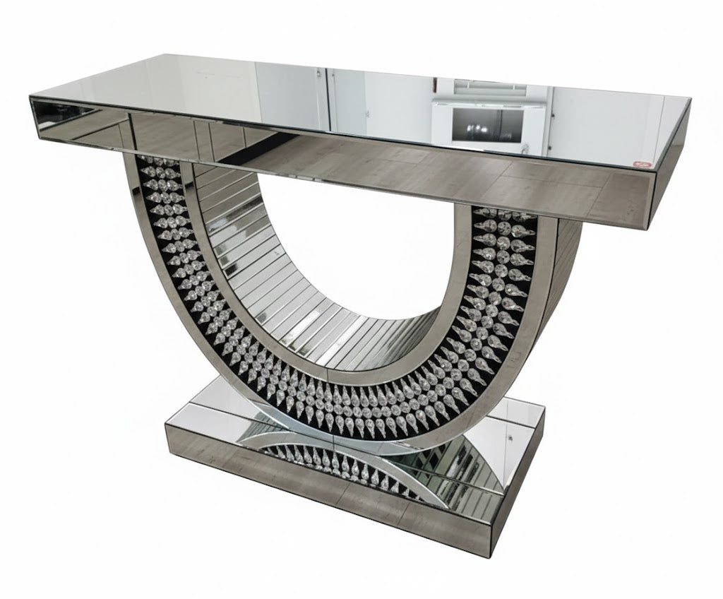 Mesa espejo decorativa