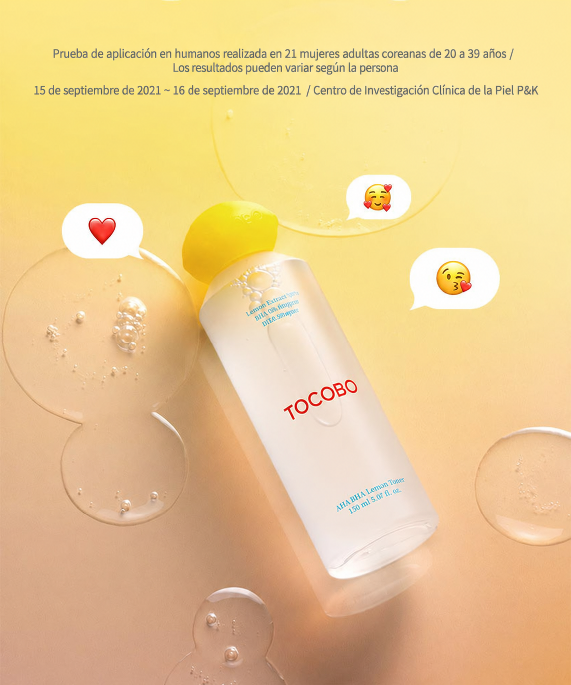 AHA BHA Lemon Toner