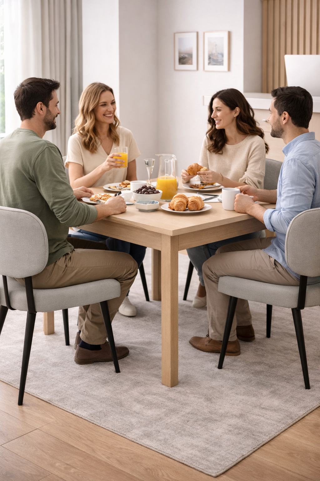 Silla de Comedor  – Elegancia Moderna | Comodidad, Estilo y Calidad Premium para Realzar tu Espacio