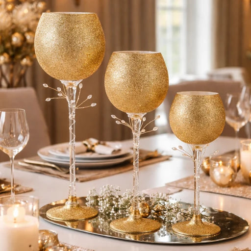 Set de Candelabros – Elegancia y Ambiente Cálido