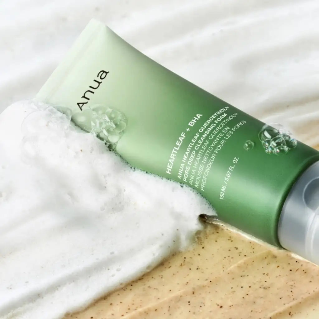 [ ANUA ] Heartleaf Quercetinol Pore Deep Cleansing Foam – Anua (150 ml) ✨🌿