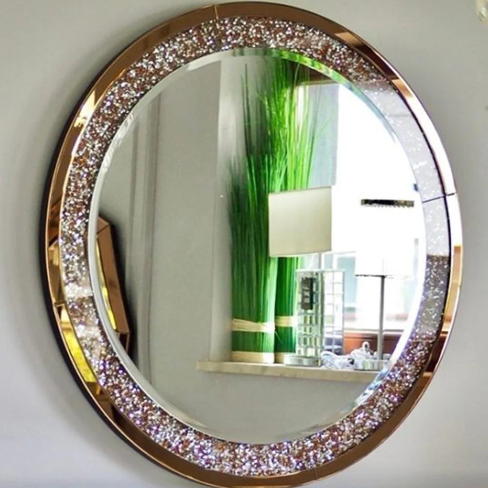 Espejo de Lujo Elegante circular