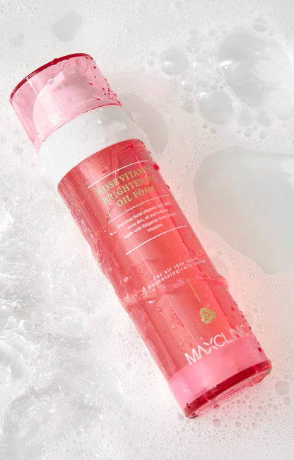 [ MAXCLINIC ] Rose Vitamin Brightening Oil Foam – 110 g ✨🌹