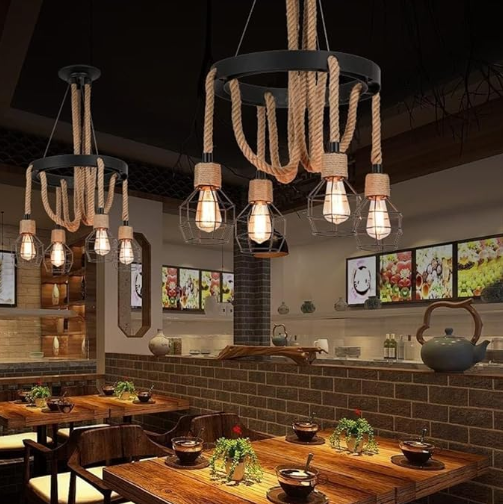 Lampara de techo decorativa