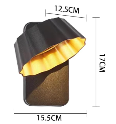 Lampara de pared led 5W